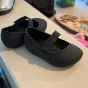 CROCS Kids Black Dress Shoes